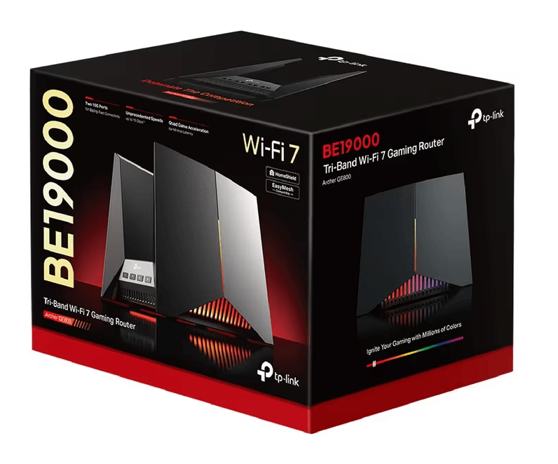 TP-Link Archer BE19000 Tri-band WiFi 7 Gaming Router