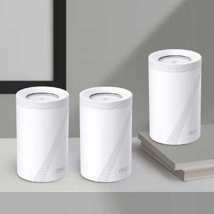 TP-Link Deco BE11000 Whole Home Mesh WiFi 7 System 3 Pack