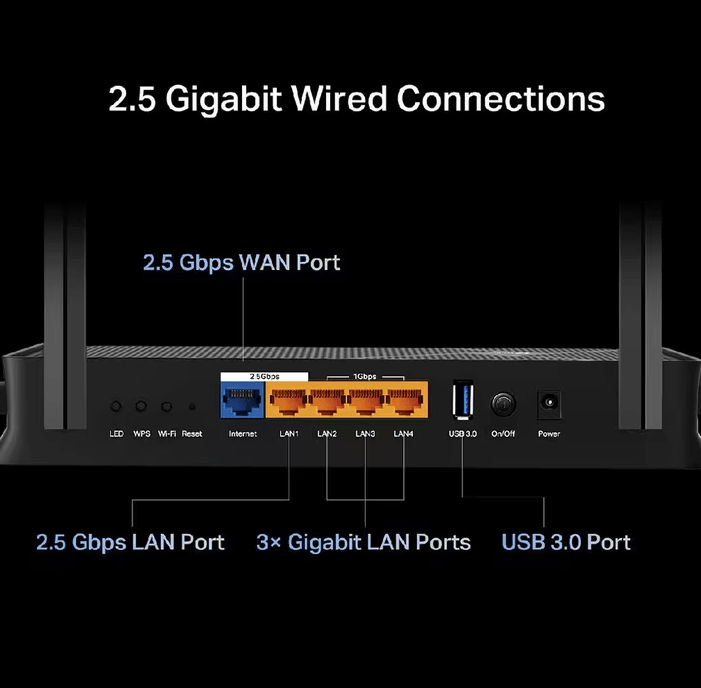 TP-Link Archer BE230 BE3600 Dual-Band WiFi 7 Router