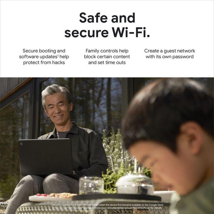 Google Nest Wifi Pro Home Mesh Wi-Fi 6E System White 3 Pack