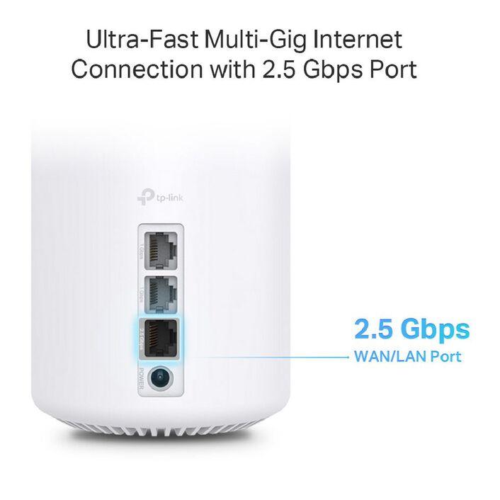 TP Link Deco X80 AX6000 Whole Home Mesh WiFi 6 System 3 Pack