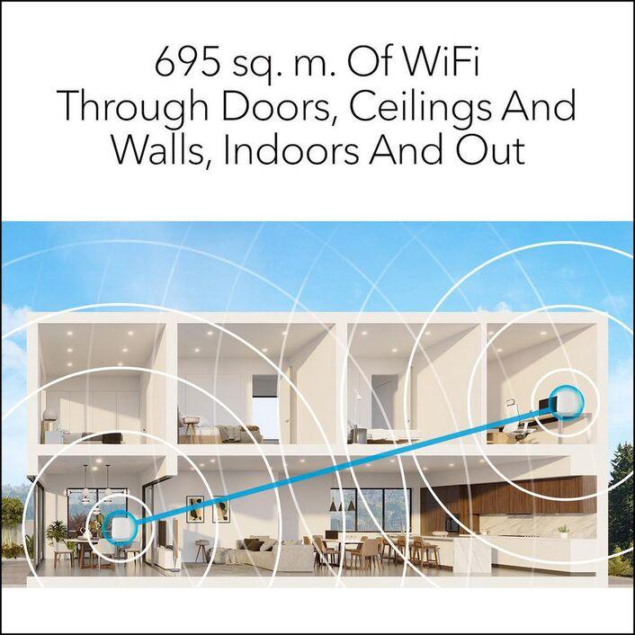NETGEAR Orbi AX5400 Tri-band Mesh WiFi 6 System 3 Pack