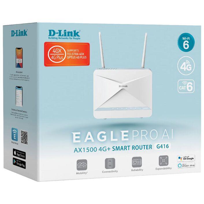 D-Link EAGLE PRO AI 4G CAT6 AX1500 Smart Router