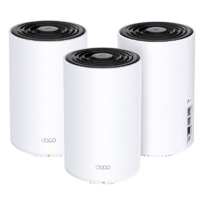 TP Link Deco X80 AX6000 Whole Home Mesh WiFi 6 System 3 Pack