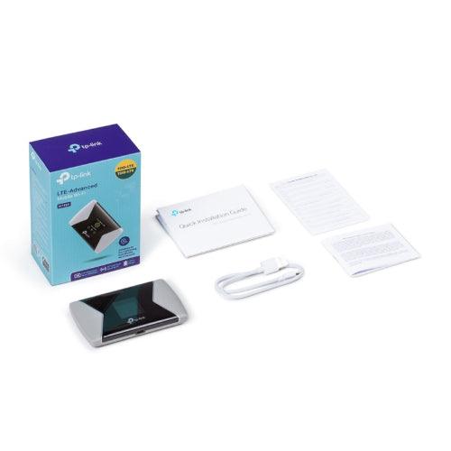 TP-Link M7450 LTE-Advanced Mobile Wi-Fi 3G/4G AC1200 300Mbps DL 50Mbps UL, SIM Slot, MicroSD (Up to 32G Optional), 3000mA 15+ Hrs, 32 Devices